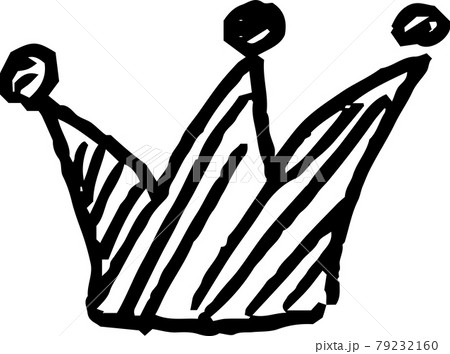 王冠 優勝 表彰式 子供の落書き 79232160