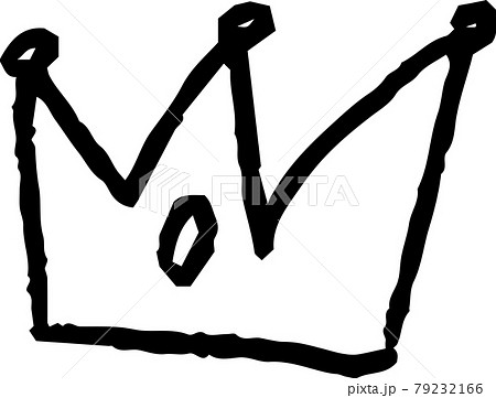 王冠 優勝 表彰式 子供の落書き 79232166