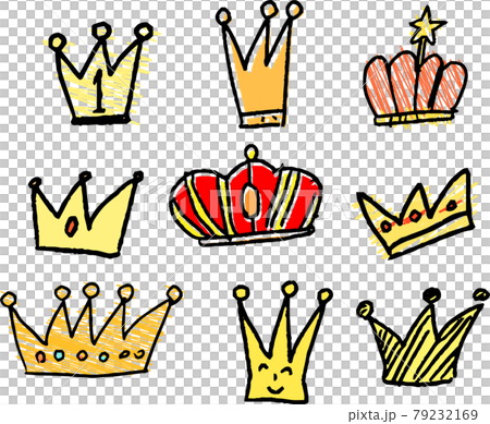 皇冠冠軍頒獎典禮兒童塗鴉套裝 79232169