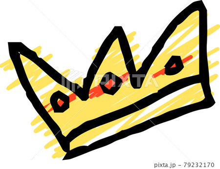 王冠 優勝 表彰式 子供の落書き 79232170