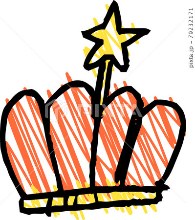 王冠 優勝 表彰式 子供の落書き 79232171