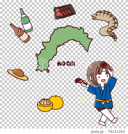 高知の名物や観光やお祭り 79232263