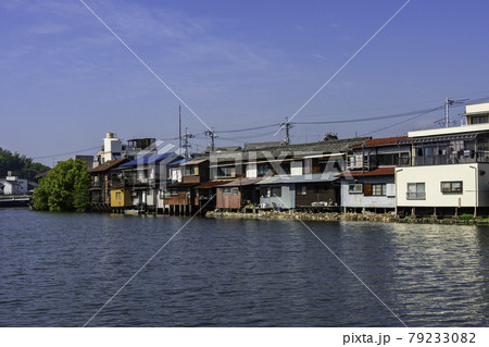 玉島港 溜川風景 岡山県倉敷市 玉島港 溜川風景 岡山県倉敷市 79233082