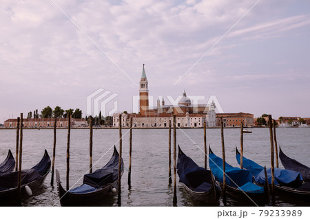 Panoramic view of Laguna Veneta of Venice and San Giorgio Maggiore Island 79233989