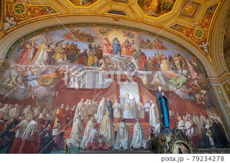 Art fresco in Vatican Art fresco in Vatican 79234278