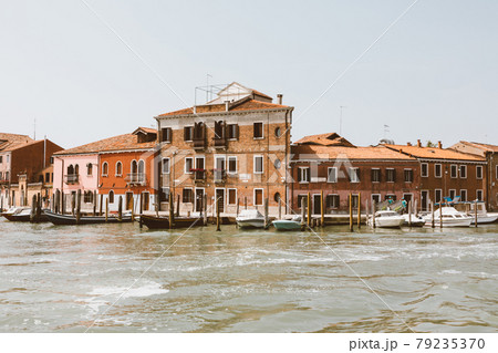Panoramic view of Murano island 79235370