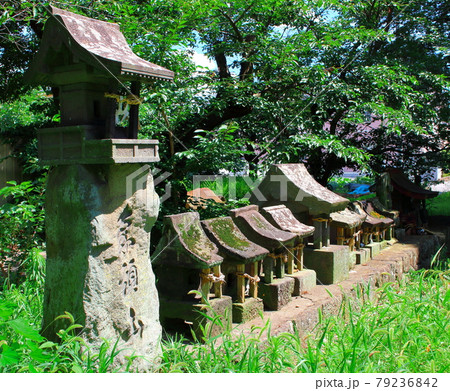 古来の祠と石碑 その2107 古来の祠と石碑 その2107 79236842