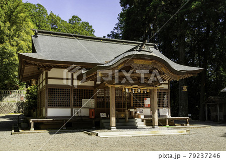 高岡神社 拝殿 岡山県真庭市 高岡神社 拝殿 岡山県真庭市 79237246