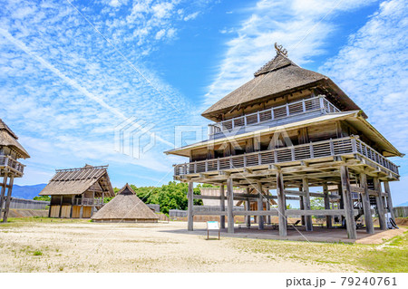 初夏の吉野ヶ里遺跡 佐賀県神埼郡 初夏の吉野ヶ里遺跡 佐賀県神埼郡 79240761