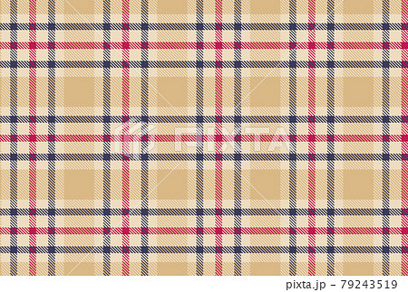 タータンチェック柄の背景素材 79243519