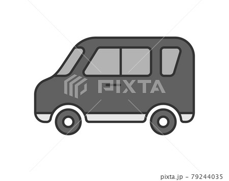 軽自動車のイラスト 79244035