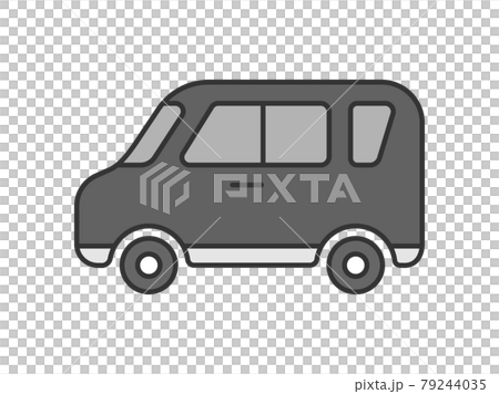 軽自動車のイラスト 79244035