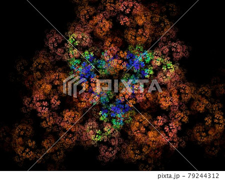 Imaginatory fractal background generated Image 79244312