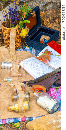 Rural food is beautifully laid out in nature Rural food is beautifully laid out in nature 79245356