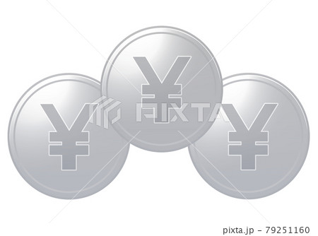 コイン 3枚 - 円記号 79251160