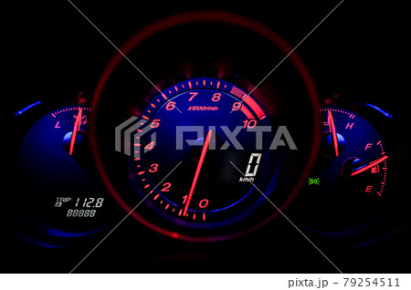 車のメーターイルミネーション 車のメーターイルミネーション 79254511