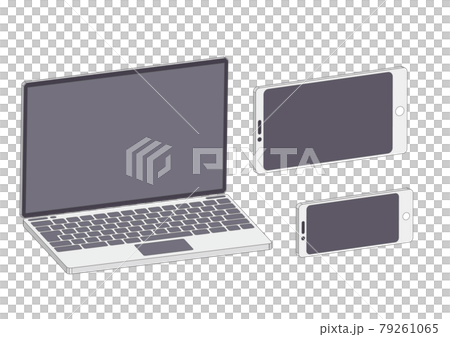 簡單的筆記本電腦智能手機平板電腦 79261065