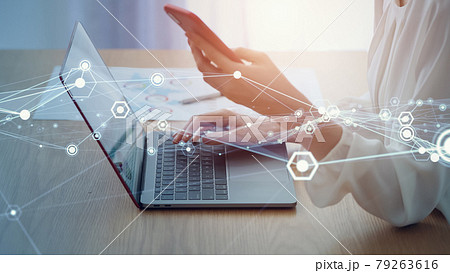 通信ネットワーク　IoT　ICT　DX 79263616
