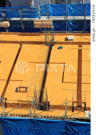 建築現場　躯体工事（くたいこうじ）　 79264416