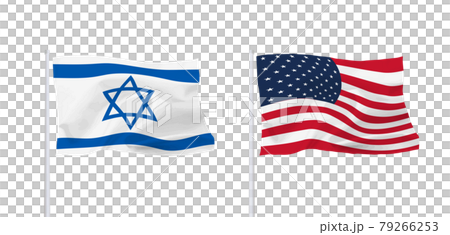 Flags of the United States and Israel Flags of the United States and Israel 79266253