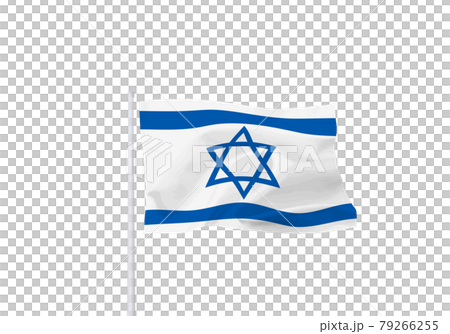 イスラエル国の国旗 79266255