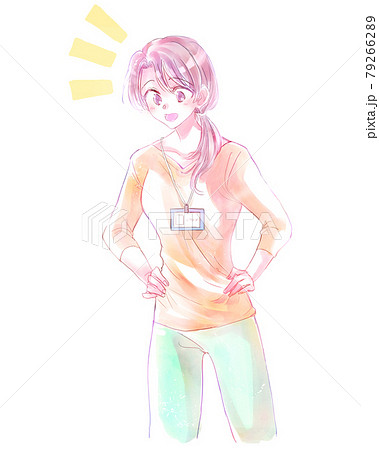 気さくな女性社員 79266289