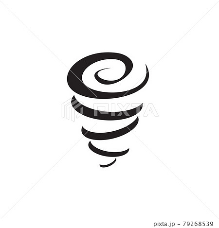 Hurricane icon logo design template 79268539