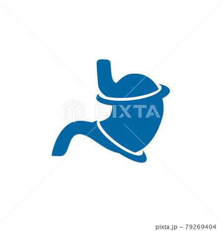 Stomach icon logo design template Stomach icon logo design template 79269404