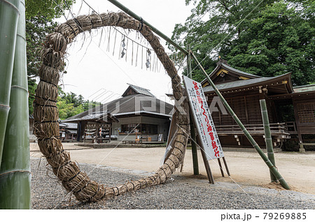常陸国総社宮 茅の輪くぐり 常陸国総社宮 茅の輪くぐり 79269885