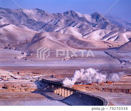 世界の鉄道　中国の蒸気機関車-003 集通鉄路 前進型 79270338