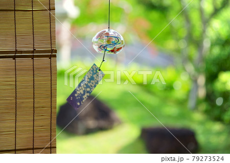 茶室の縁側で和風の涼感4 79273524