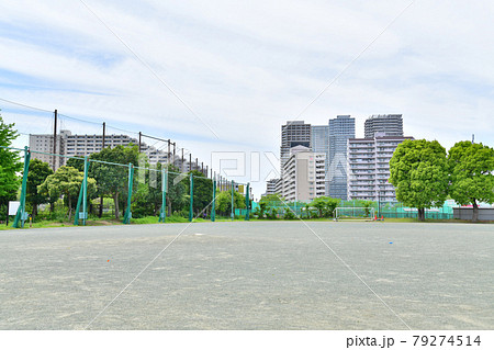 汐入公園／南千住駅方面を望む(東京都荒川区)【2021.4】 79274514