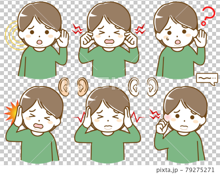 Fat young man with abnormal ears 79275271