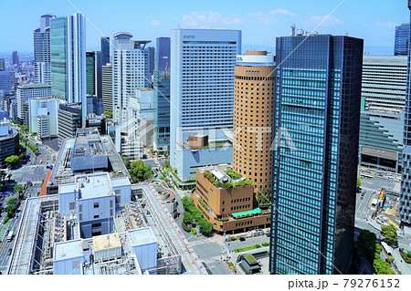 大阪市北区(駅前ビルからの眺め) 大阪市北区(駅前ビルからの眺め) 79276152