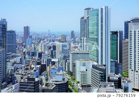 大阪市北区(駅前ビルからの眺め) 大阪市北区(駅前ビルからの眺め) 79276159