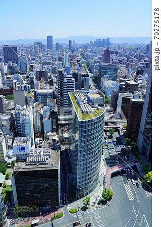 大阪市北区(駅前ビルからの眺め) 大阪市北区(駅前ビルからの眺め) 79276178