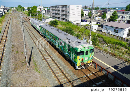 西帯広駅にて、JR北海道・キハ40形気動車 西帯広駅にて、JR北海道・キハ40形気動車 79276616