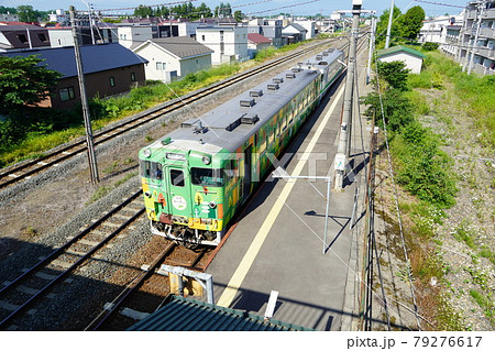 西帯広駅にて、JR北海道・キハ40形気動車 西帯広駅にて、JR北海道・キハ40形気動車 79276617
