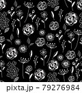 花のシームレスパターン 79276984