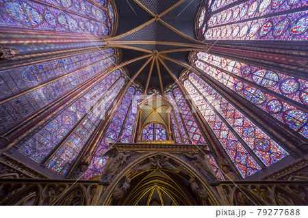 The Saint Chapel church, Paris, France The Saint Chapel church, Paris, France 79277688