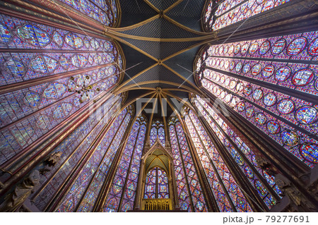 The Saint Chapel church, Paris, France The Saint Chapel church, Paris, France 79277691