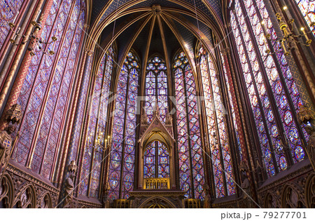 The Saint Chapel church, Paris, France The Saint Chapel church, Paris, France 79277701