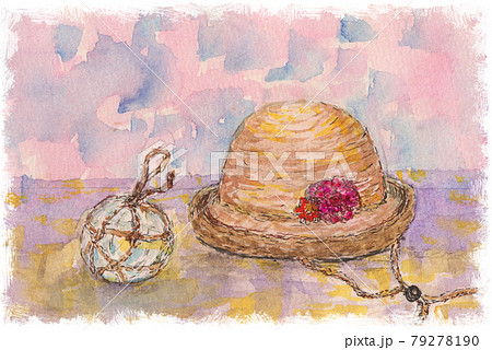 アンダリアの手編み帽子と浮き玉 79278190