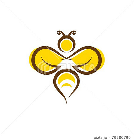 Bee Element  Vector icon design 79280796