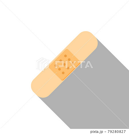 Flat icon of Plaster. Vector. Flat icon of Plaster. Vector. 79280827