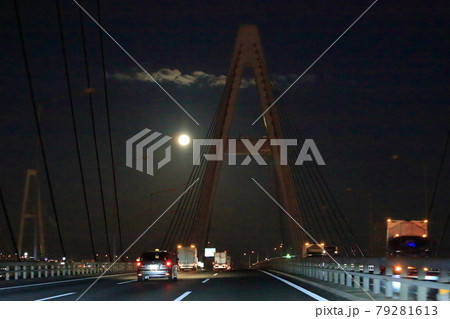 名港トリトンブリッジー名港東大橋【愛知県名古屋市】 名港トリトンブリッジー名港東大橋【愛知県名古屋市】 79281613