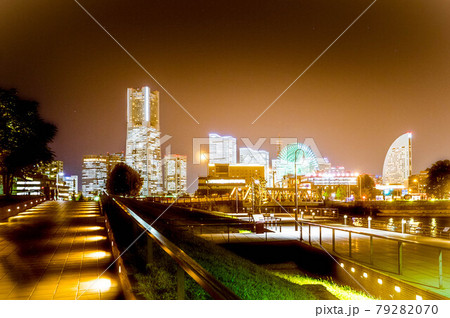 みなとみらいの夜景 みなとみらいの夜景 79282070