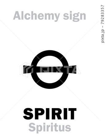 Alchemy Alphabet: SPIRIT (Spiritus), subtle substance (liquor, essence, extract) from another substance by distillation: chain of carbon atoms [R] + hydroxyl group [-OH] = [R-OH]: eg.[R3COH]/[RCH2OH]. 79283357