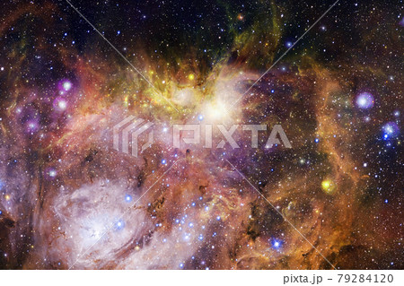Deep space. Elements of this image furnished by NASA 79284120