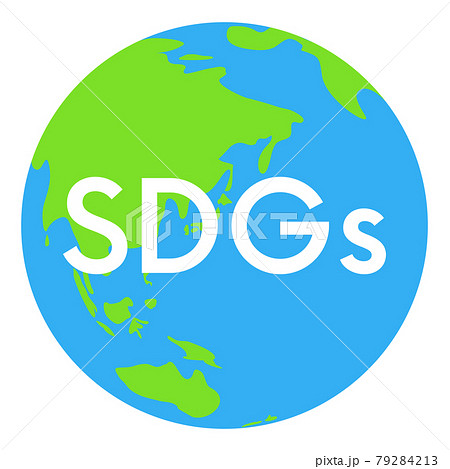 地球儀　SDGsイメージ素材 79284213